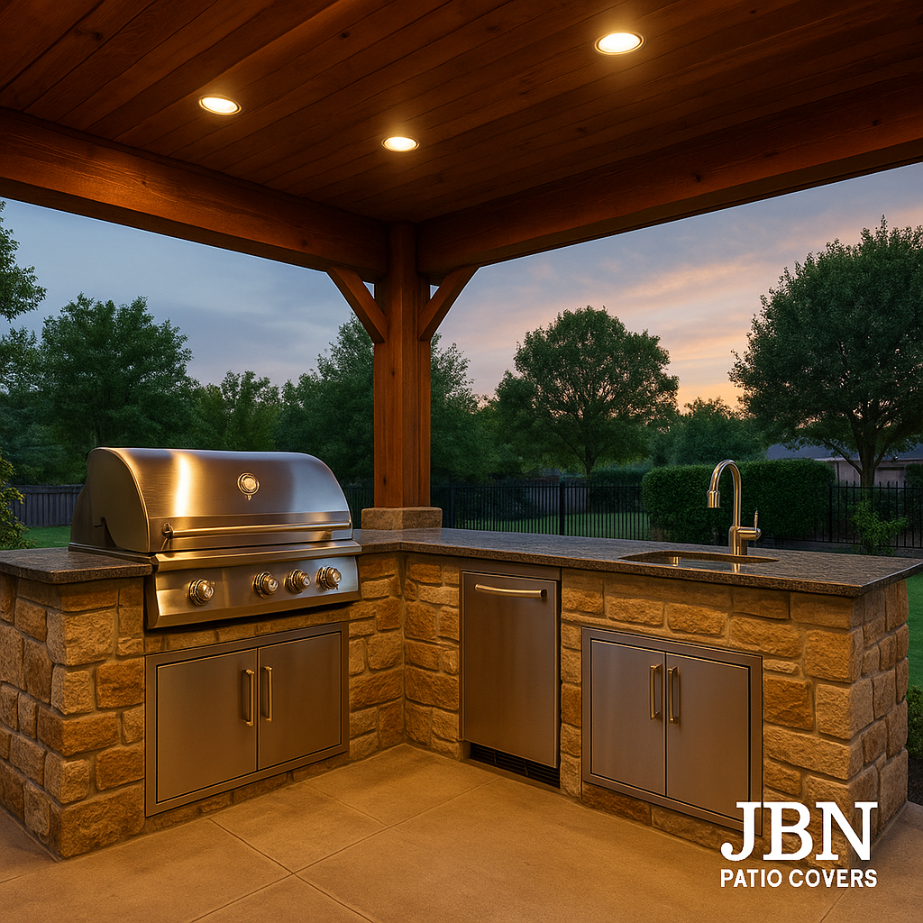 How Long Does It Take to Build an Outdoor Kitchen in Denton