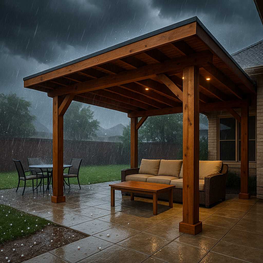 Shield Against Sudden Storms and Hail