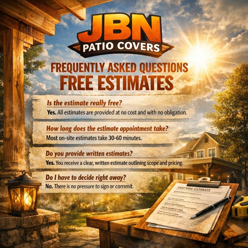 Frequently Asked Questions – Free Estimates