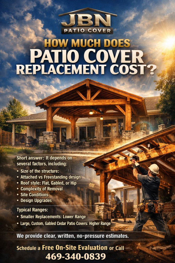 How Much Does Patio Cover Replacement Cost