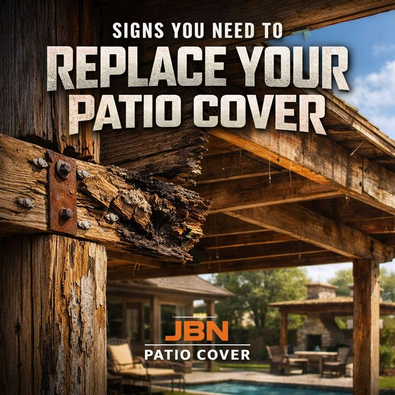 Signs You Need to Replace Your Patio Cover