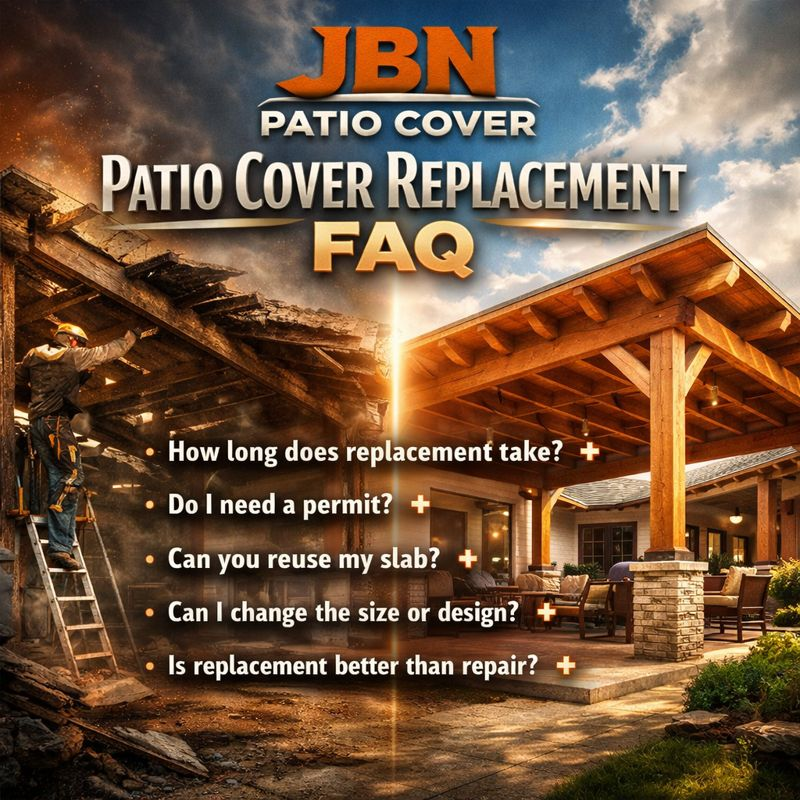 Patio Cover Replacement FAQ