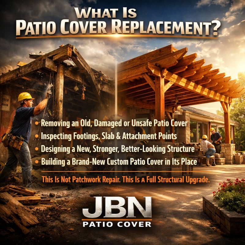 What Is Patio Cover Replacement
