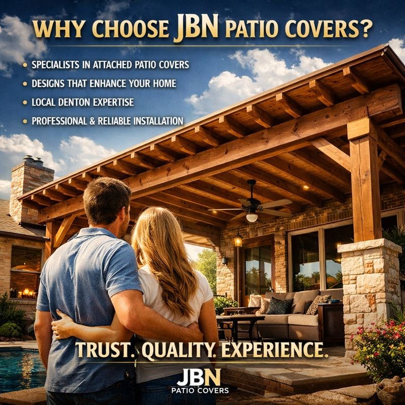 Why choose JBN Patio Covers 1