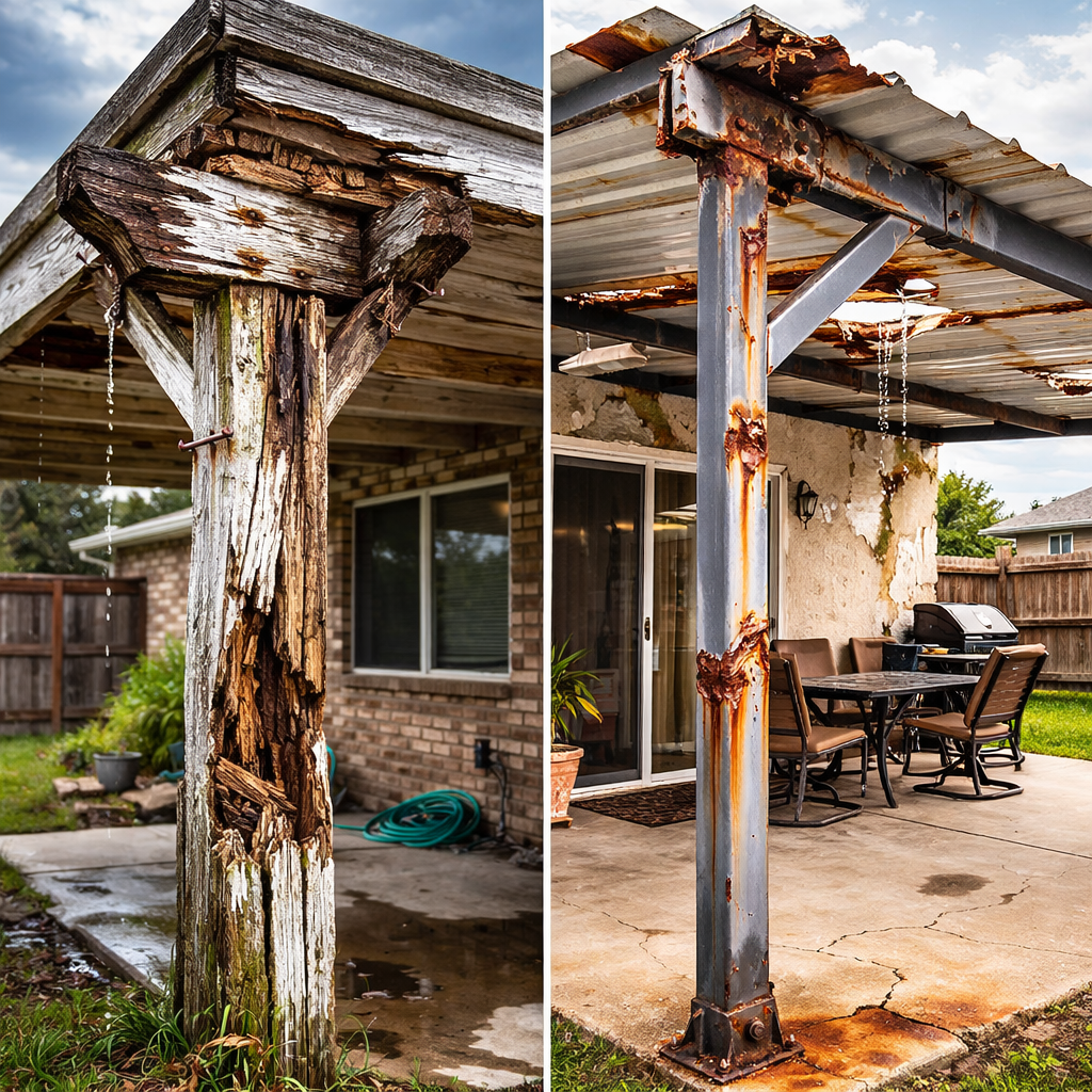 Modern Cedar Patio Covers