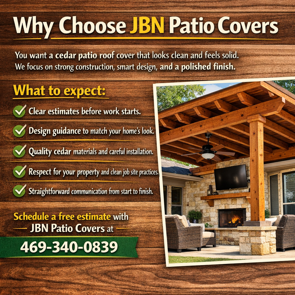 Why Choose JBN Patio Covers