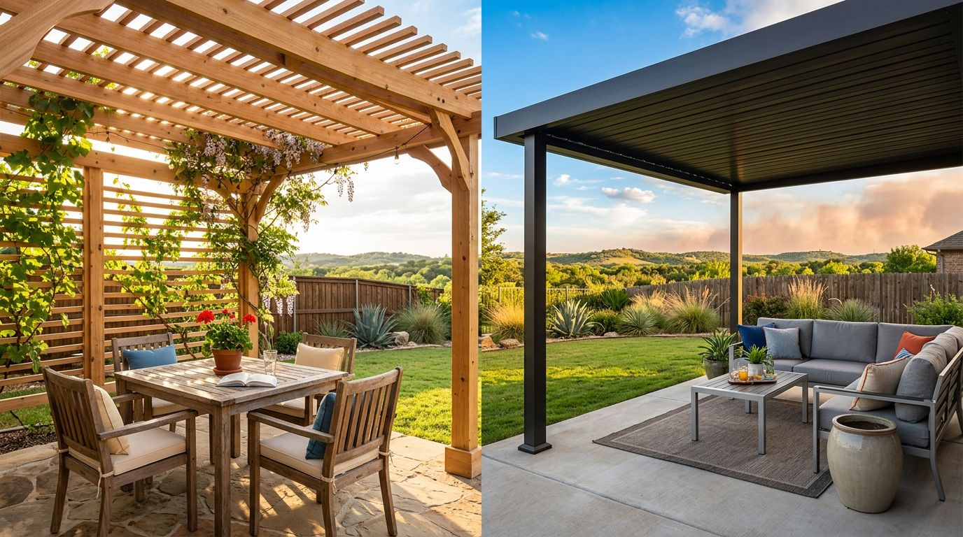 pergola vs patio cover