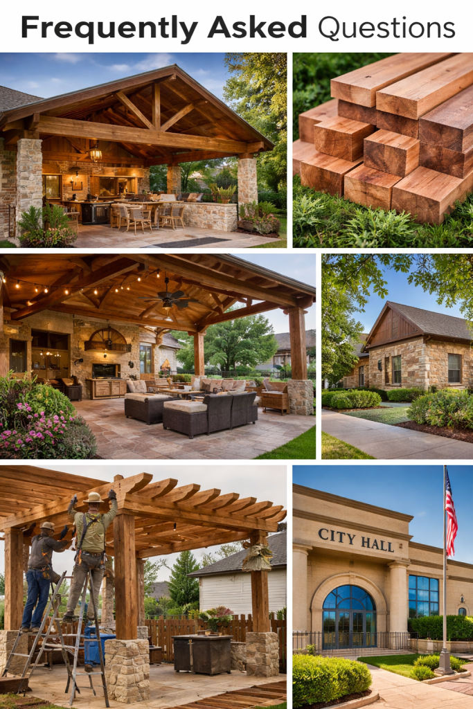Frequently Asked Questions How much does a patio cover cost in {City} TX