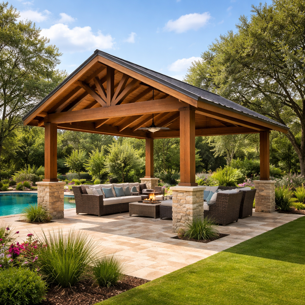 What Is a Freestanding Patio Cover