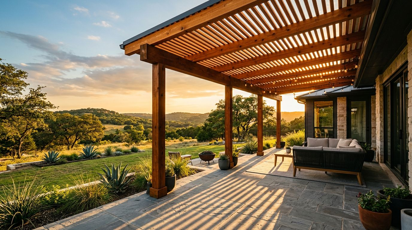 cedar patio builders Bartonville