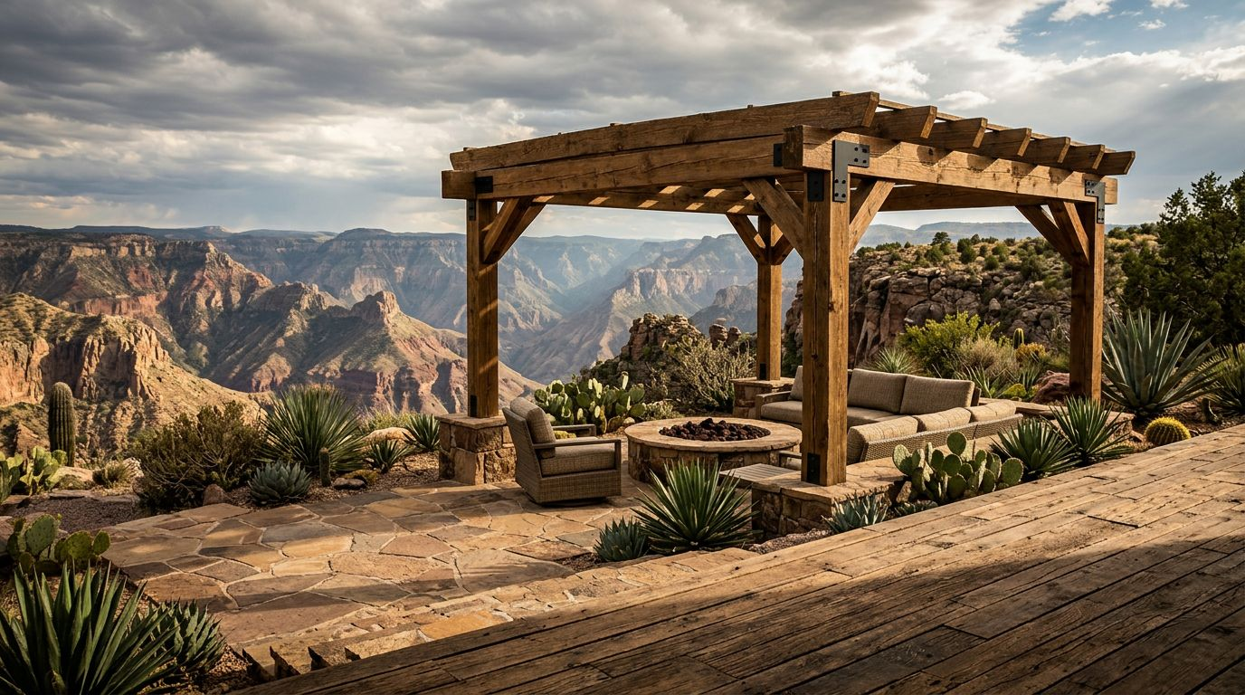 Outdoor Living Spaces in Copper Canyon