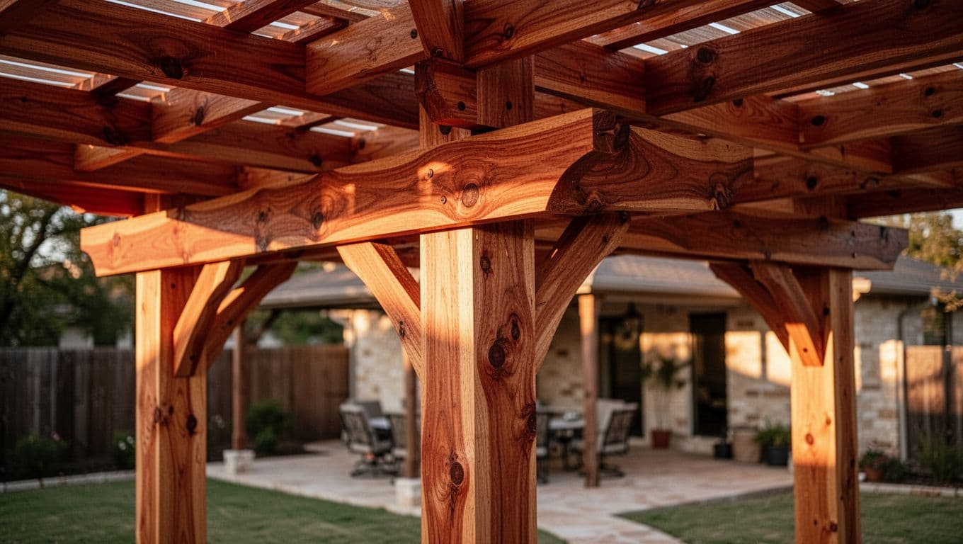 Sanger Custom Cedar Shade Structures