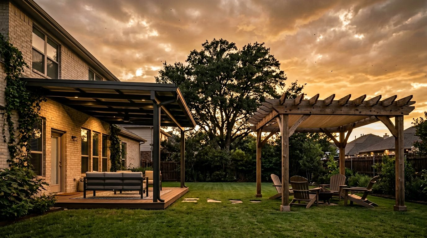 Attached vs Freestanding Patio Covers