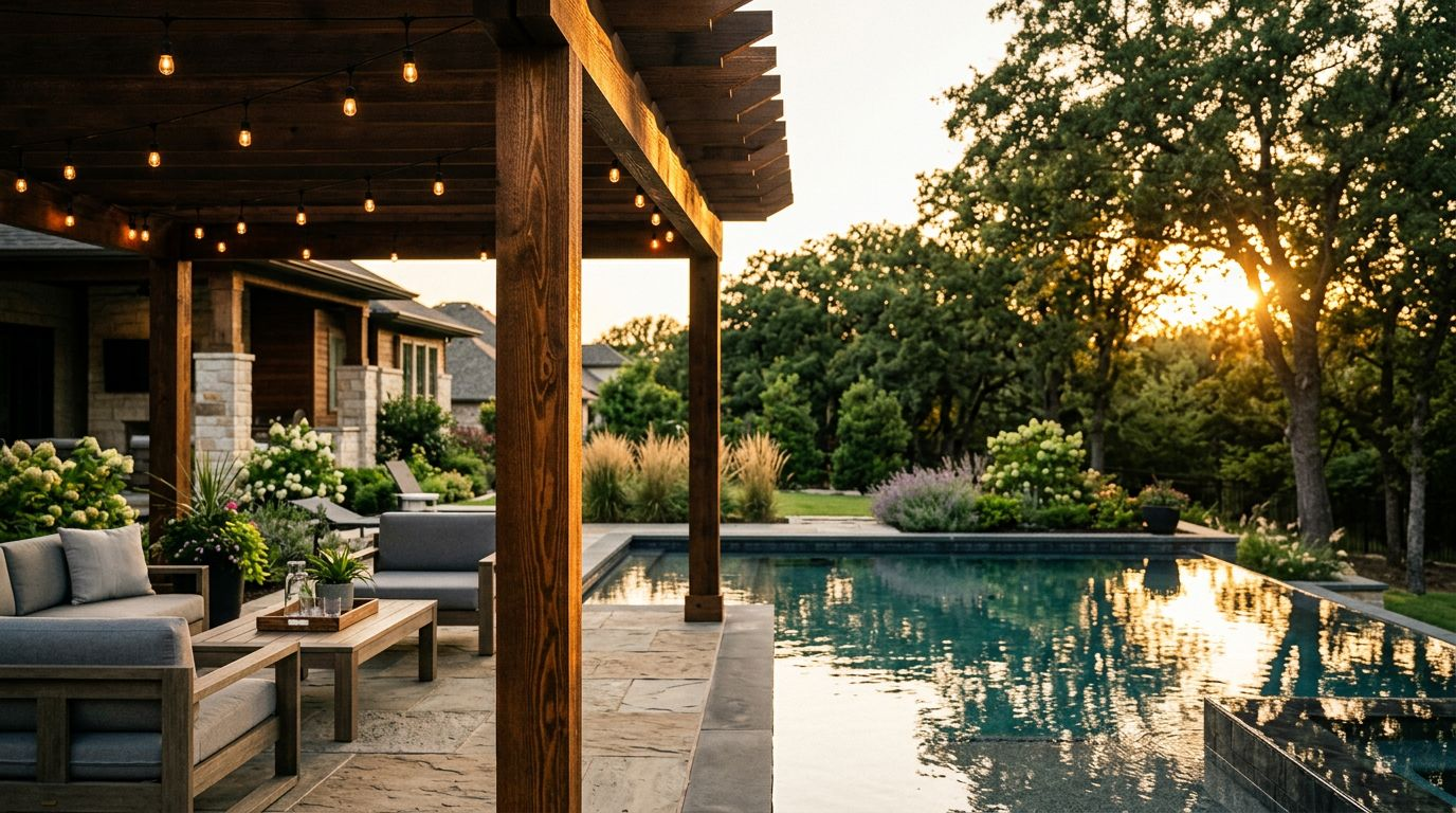 Luxury Cedar Shade Structures