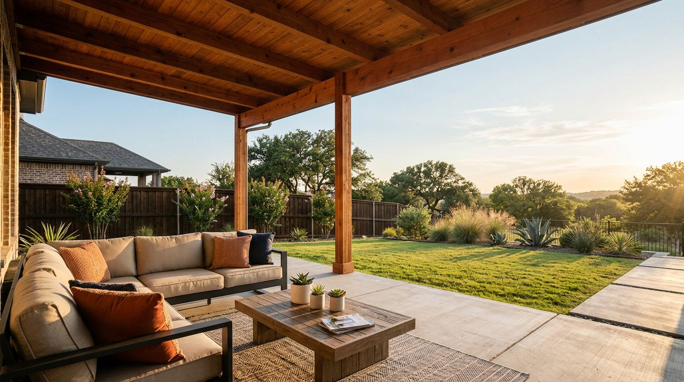 Highland Village Cedar Patio Covers
