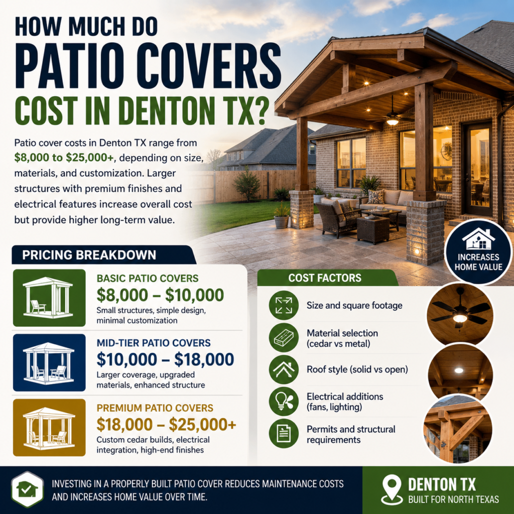 How much do patio covers cost in Denton TX