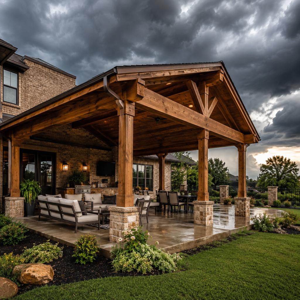 Patio Covers Built for North Texas Weather