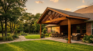Custom Wood Patio Covers for North Texas Homes