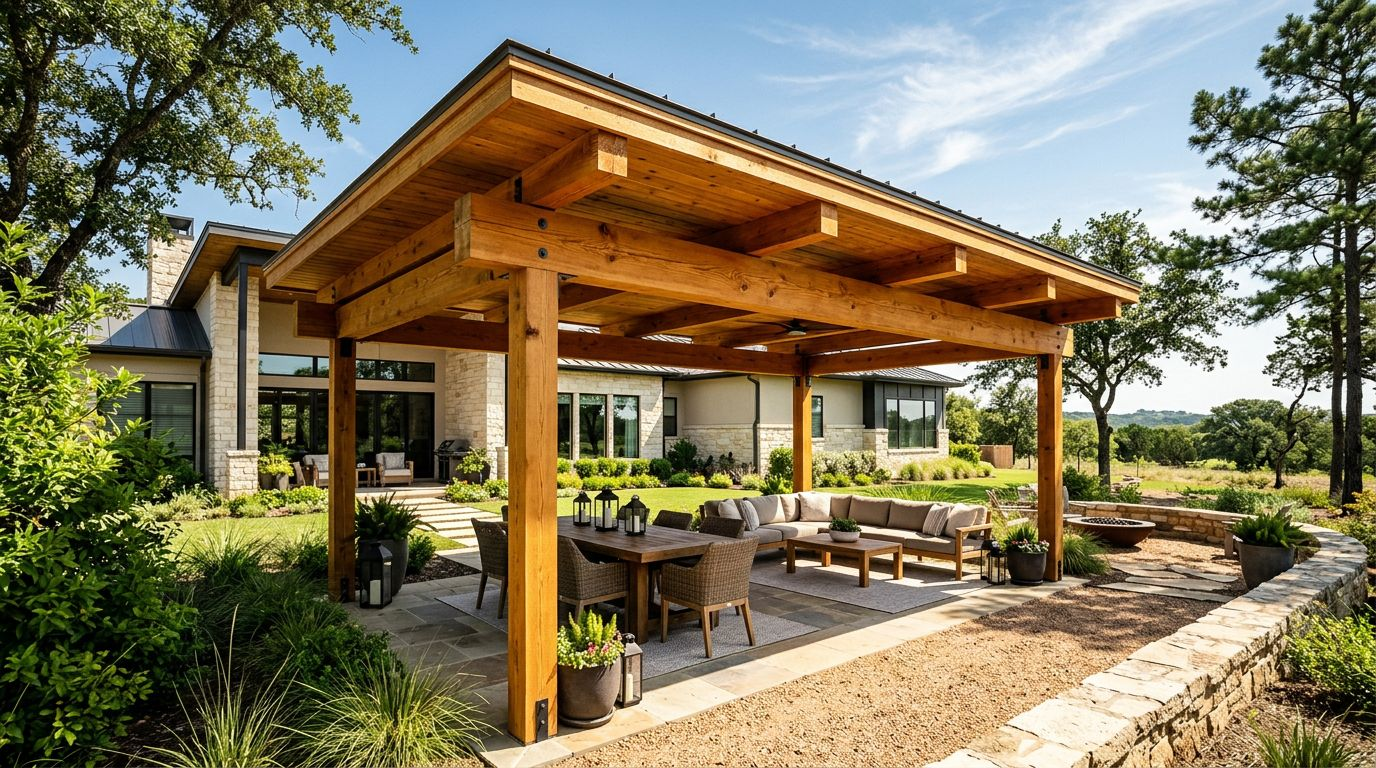Custom Patio Covers Bartonville TX: Cedar Shade That Lasts