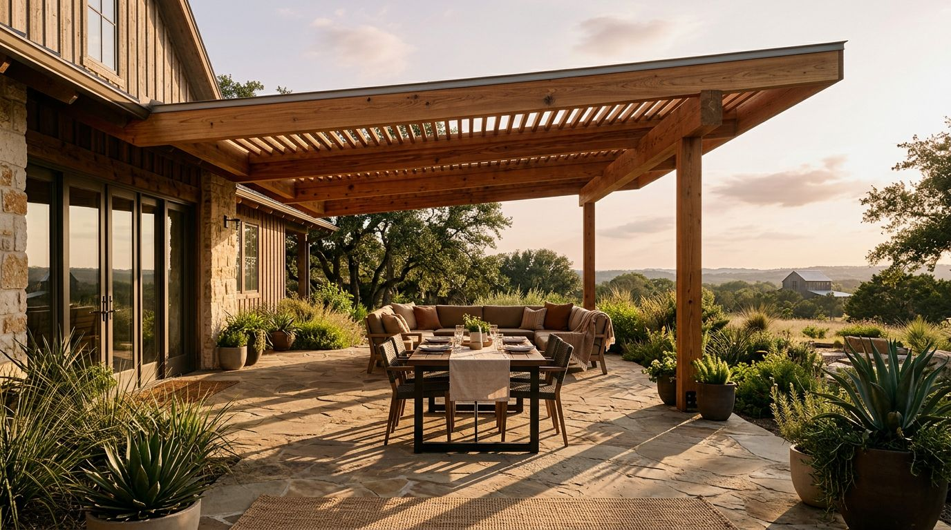 Custom Patio Covers in Argyle, TX for Year-Round Shade