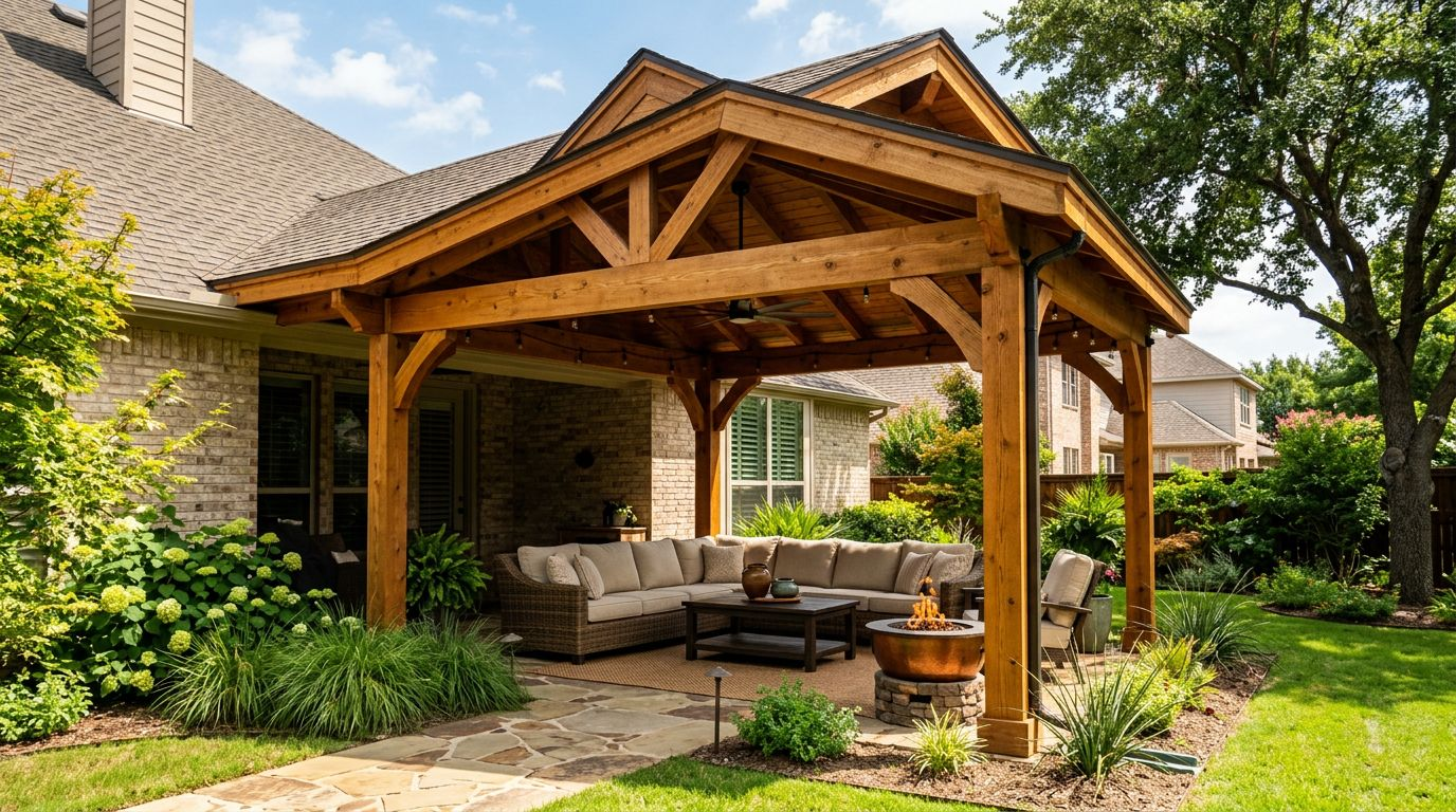 Custom Patio Covers in Corinth, TX: Cedar Design Guide